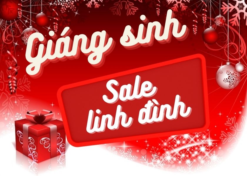 Sale Linh Đình Cùng Giáng Sinh