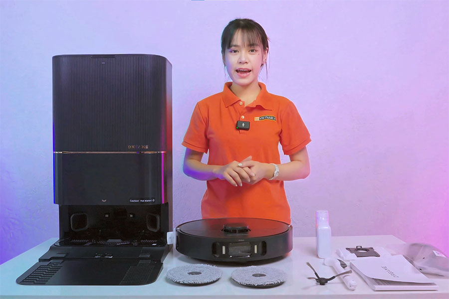 Hướng dẫn sử dụng robot hút bụi lau nhà Dreame X30 Ultra