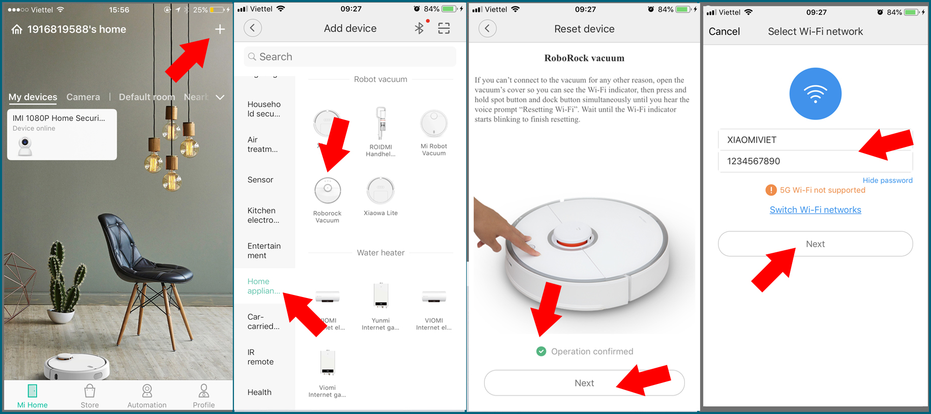 Hướng dẫn cách kết nối Robot Xiaomi