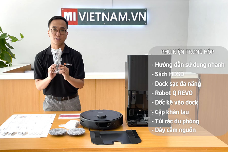 Hướng dẫn sử dụng Robot hút bụi lau nhà Roborock Q Revo