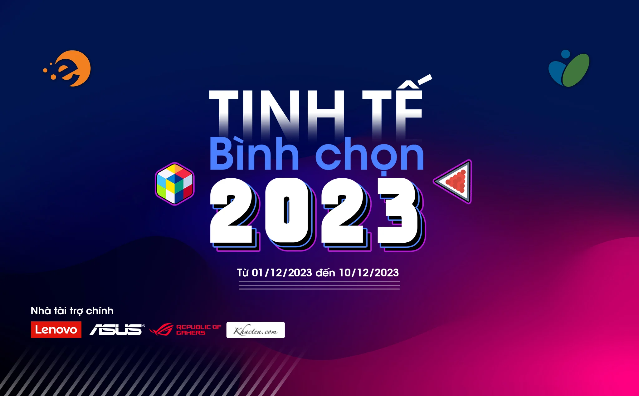 Sự kiện công nghệ Tinh Tế Bình chọn 2023 chính thức khởi động. Cùng tham gia để có cơ hội trúng Dreame L20 Ultra bạn nhé!