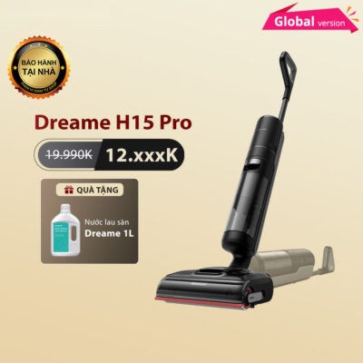Máy hút bụi lau nhà khô và ướt Dreame H15 Pro – Hàng chính hãng