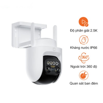 Camera IP ngoài trời 360 độ 4MP Xiaomi Dual CW700S