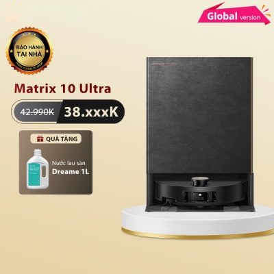 Robot hút bụi lau nhà Dreame Matrix10 Ultra – Bản Quốc Tế