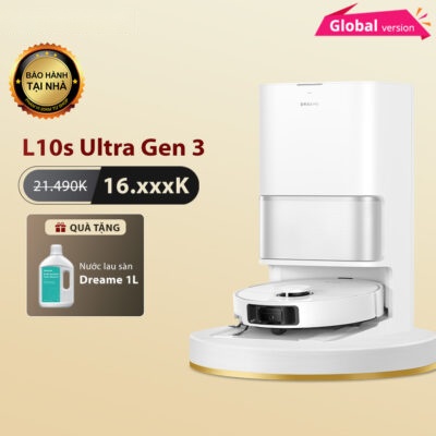 Robot hút bụi lau nhà Dreame L10s Ultra Gen 3 – Bản Quốc Tế