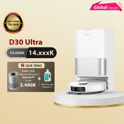 Robot hút bụi lau nhà Dreame D30 Ultra – Bản Quốc Tế