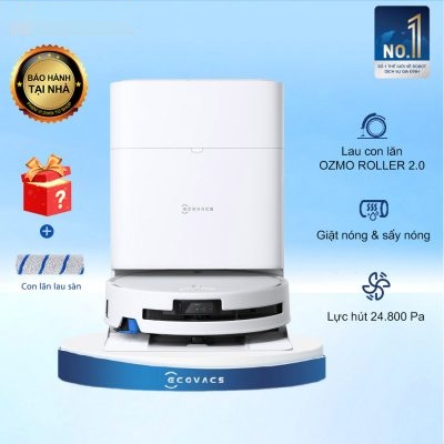 Robot hút bụi lau nhà Ecovacs Deebot T80S Omni – Bản Quốc Tế