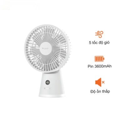 Quạt tích điện để bàn LUMIAS LM-36F – Hàng Chính Hãng