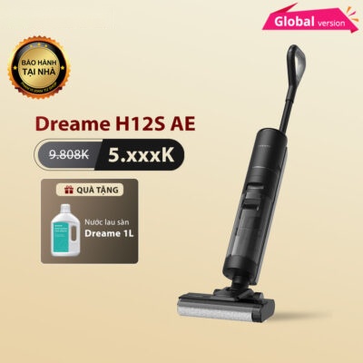 Máy hút bụi lau nhà cầm tay Dreame H12S AE – Hàng Chính Hãng