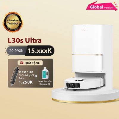 Robot hút bụi lau nhà Dreame L30s Ultra – Bản Quốc Tế