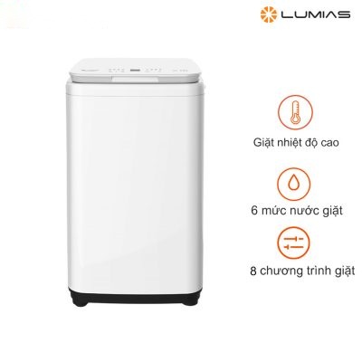 Máy giặt mini nhiệt độ cao Lumias WS050WH – Hàng Chính Hãng
