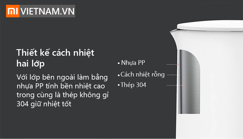 Ấm Đun Nước Mijia Electric Kettle 1A