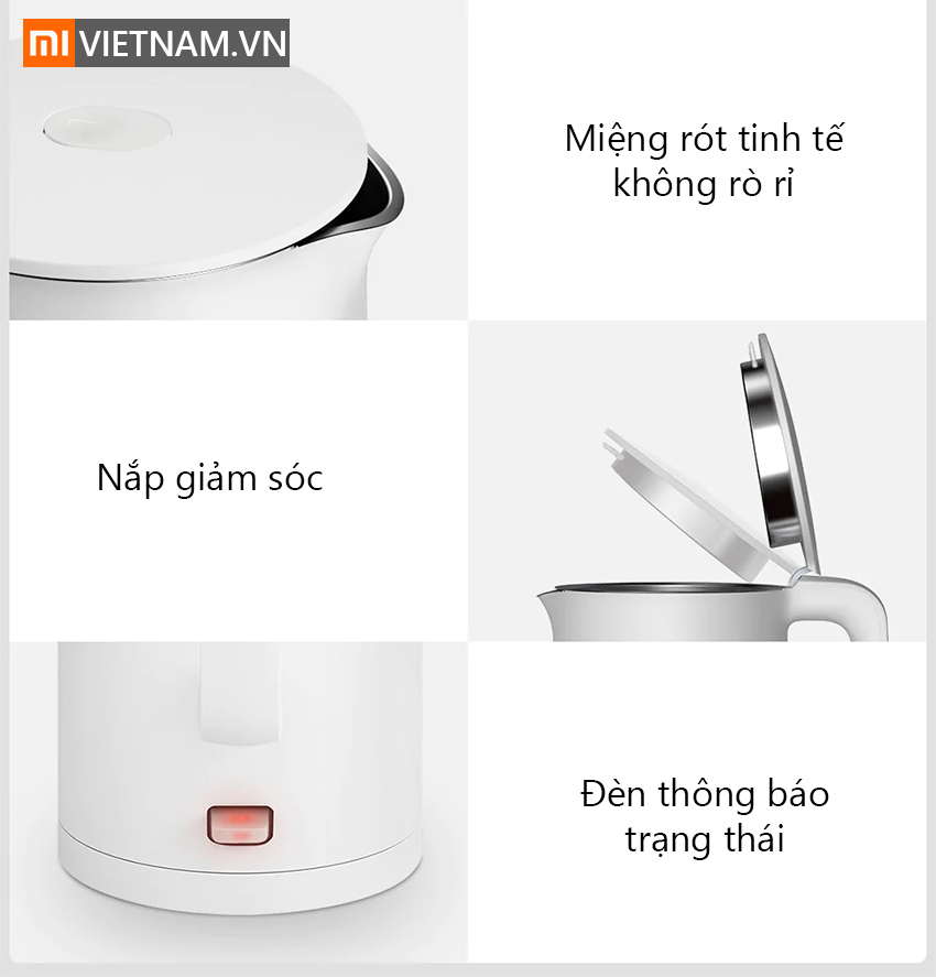 Ấm Đun Nước Mijia Electric Kettle 1A