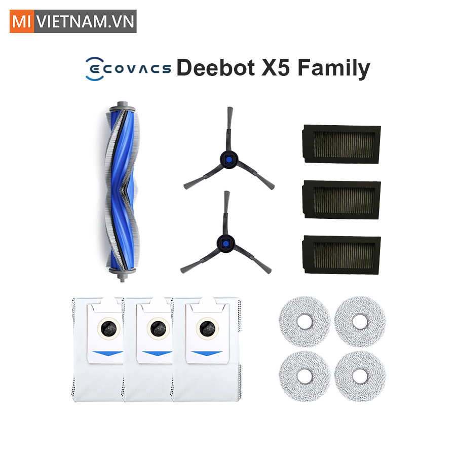 Bộ Phụ Kiện Robot Ecovacs Deebot X5 Family