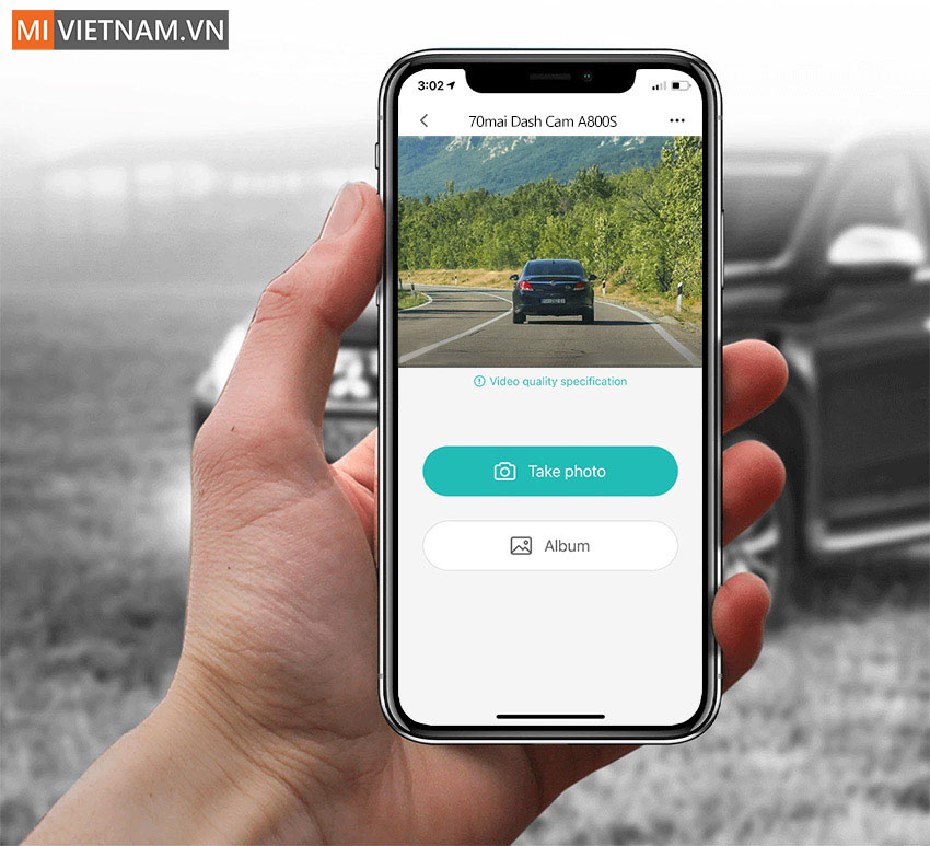 Camera h&agrave;nh tr&igrave;nh 70mai Dash Cam A800S 4K