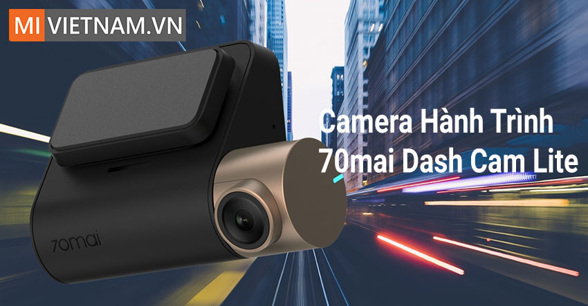 Camera H&agrave;nh Tr&igrave;nh 70mai Dash Cam Lite (Midrive D08) - Bản Quốc Tế