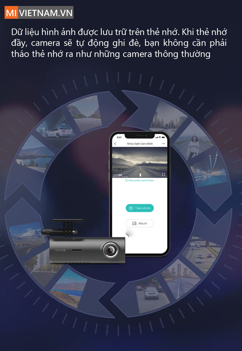 70mai Dash Cam M300 04