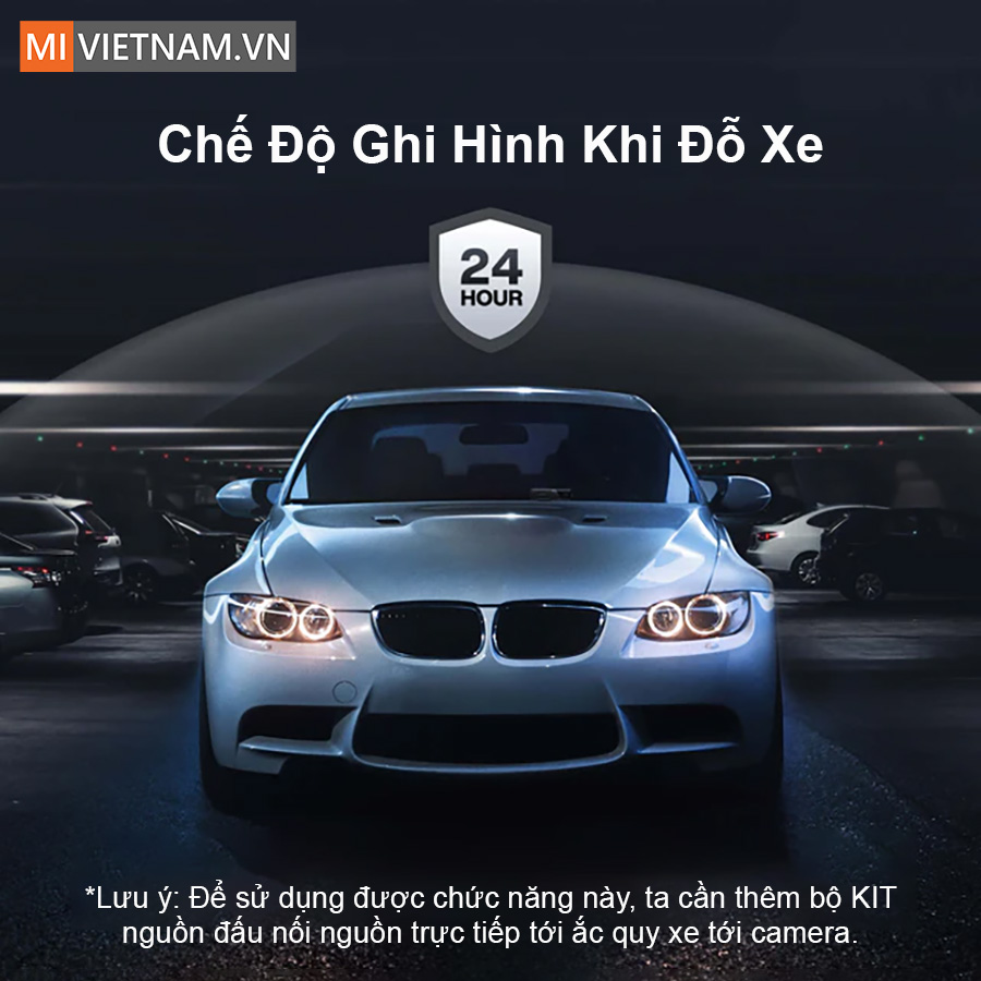 Camera Hành Trình 70mai M500 - Bản Quốc Tế 7 Giám sát đỗ xe thông minh 24/7
