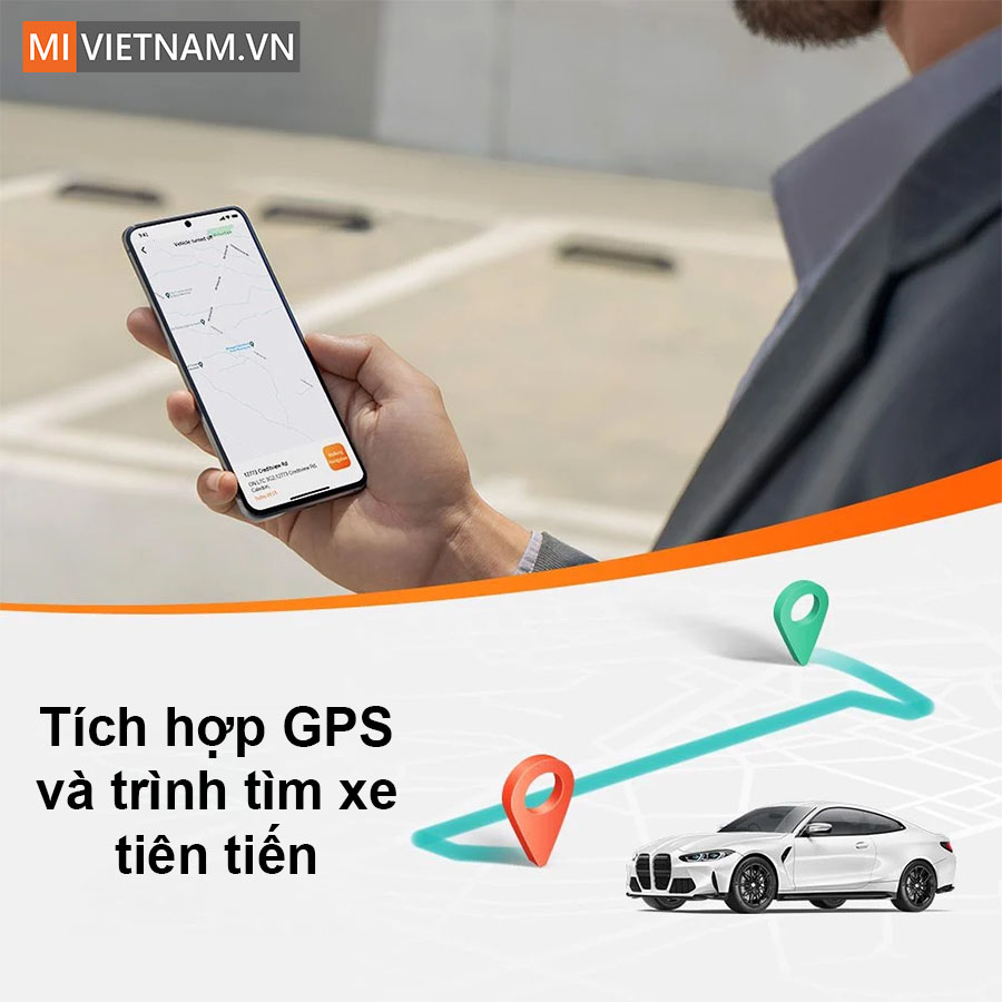 T&iacute;ch hợp GPS v&agrave; tr&igrave;nh t&igrave;m xe ti&ecirc;n tiến