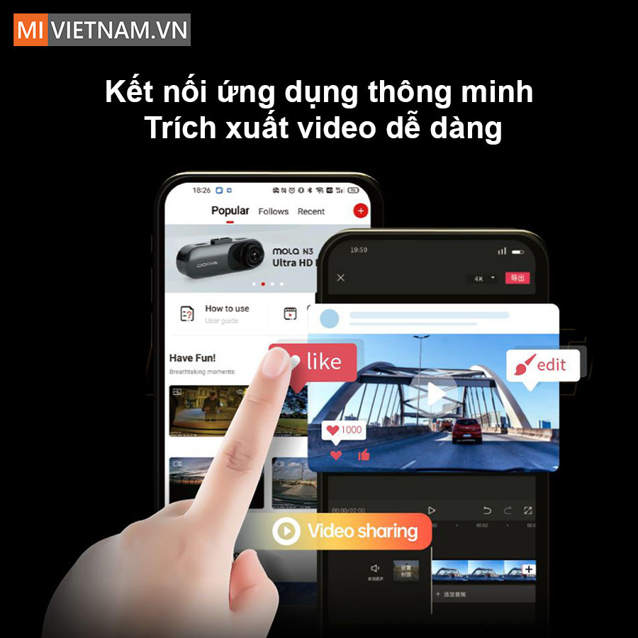 Kết nối ứng dụng dễ d&agrave;ng, chia sẻ nhanh ch&oacute;ng