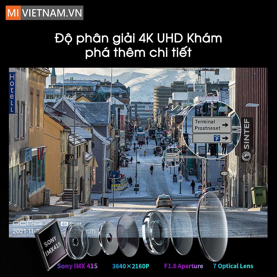 Độ ph&acirc;n giải cao 4K