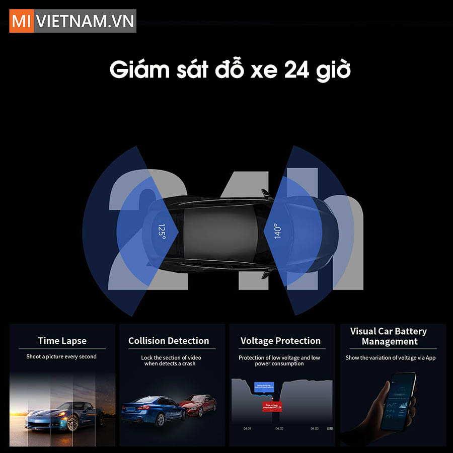 Gi&aacute;m s&aacute;t đỗ xe an to&agrave;n 24/24