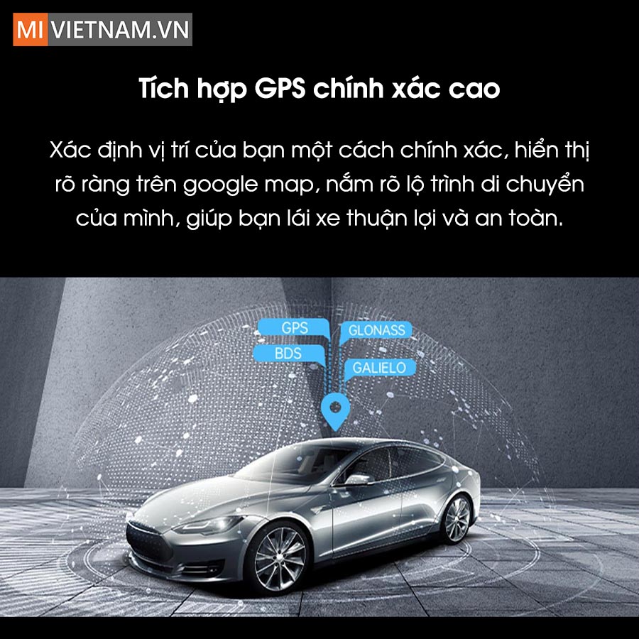 T&iacute;ch hợp GPS độ ch&iacute;nh x&aacute;c cao