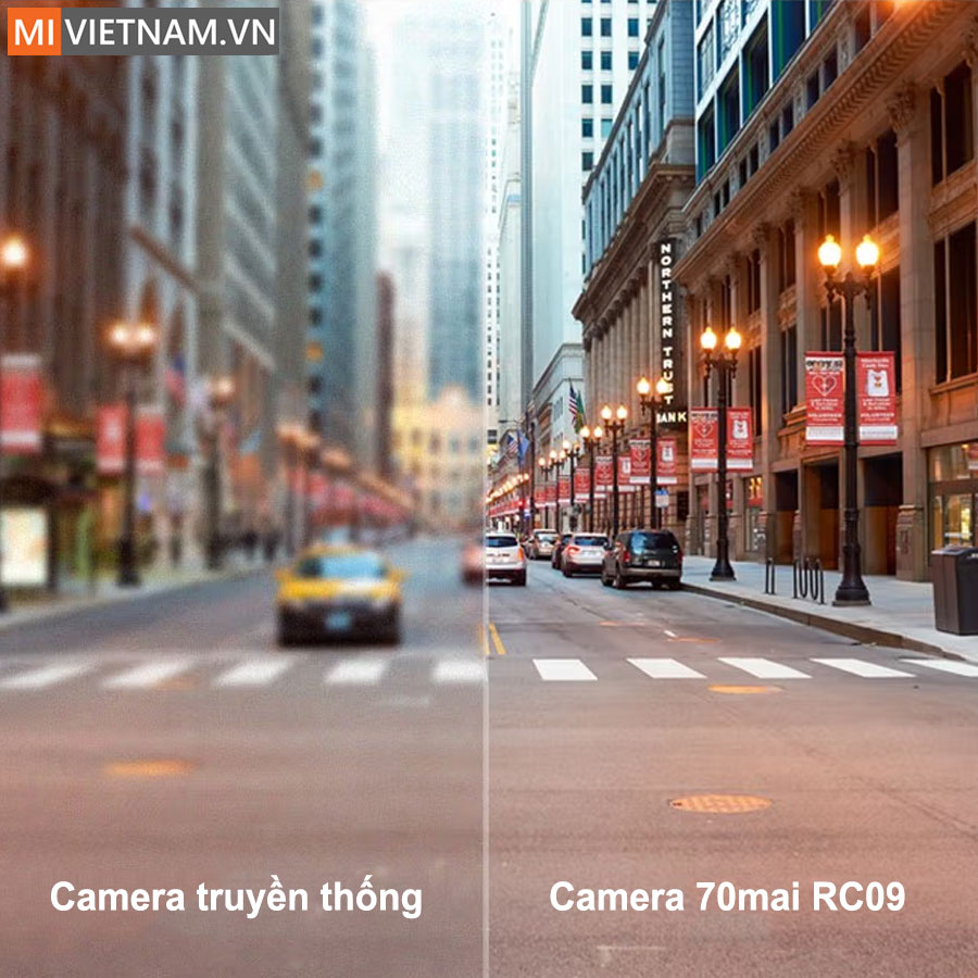 Camera h&agrave;nh tr&igrave;nh ph&iacute;a sau oto 70mai RC09