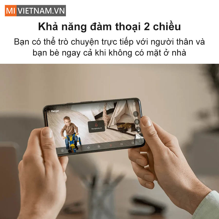 T&iacute;nh năng đ&agrave;m thoại 2 chiều tiện lợi
