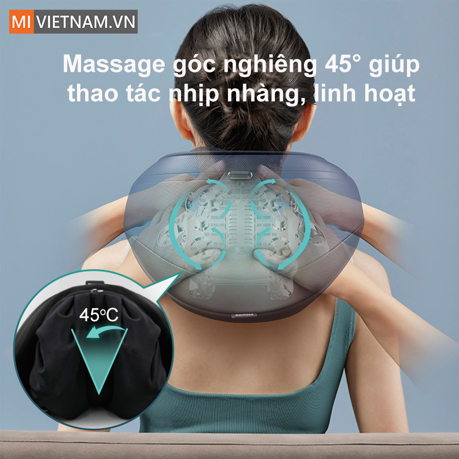 Đệm Massage Cổ Vai Lưng Philips PPM3521