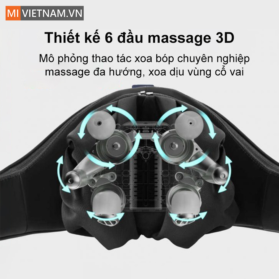 Đệm Massage Cổ Vai Lưng Philips PPM3521