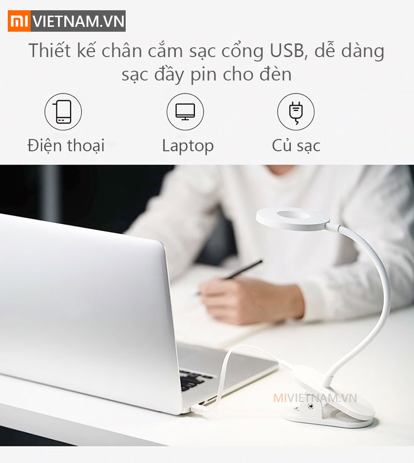Đ&egrave;n Led Kẹp B&agrave;n Yeelight Led J1 Clip Lamp