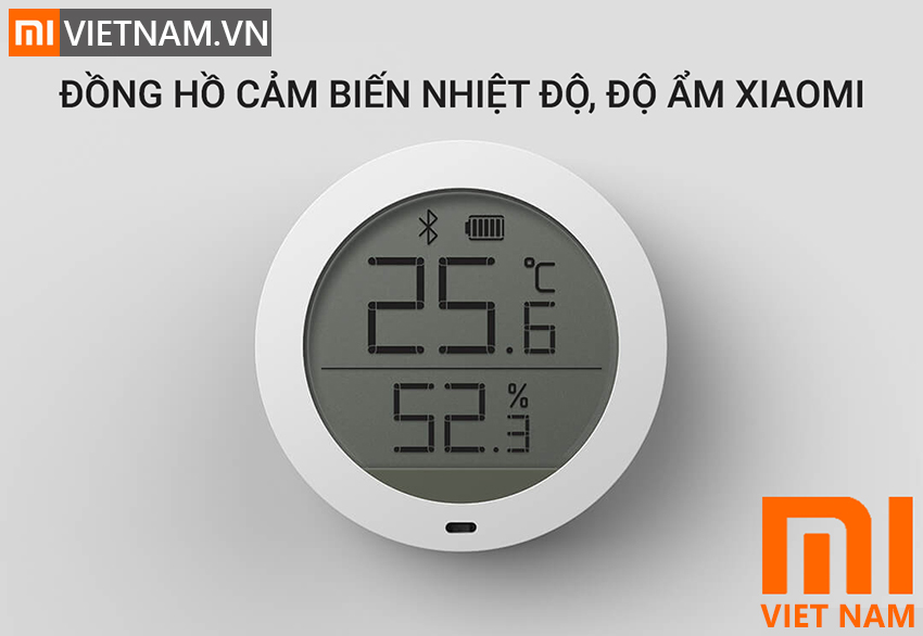 Đồng Hồ Cảm Biến Nhiệt Độ, Độ Ẩm Bluetooth Xiaomi 01ZM 2 MIVIETNAM-DONG-HO-CAM-BIEN-NHIET-DO-DO-AM-BLUETOOTH-XIAOMI-01ZM