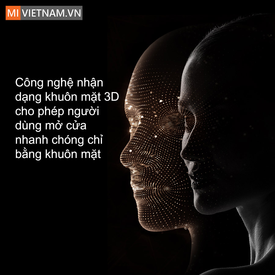 Kh&oacute;a cửa th&ocirc;ng minh Aqara D200i FaceID