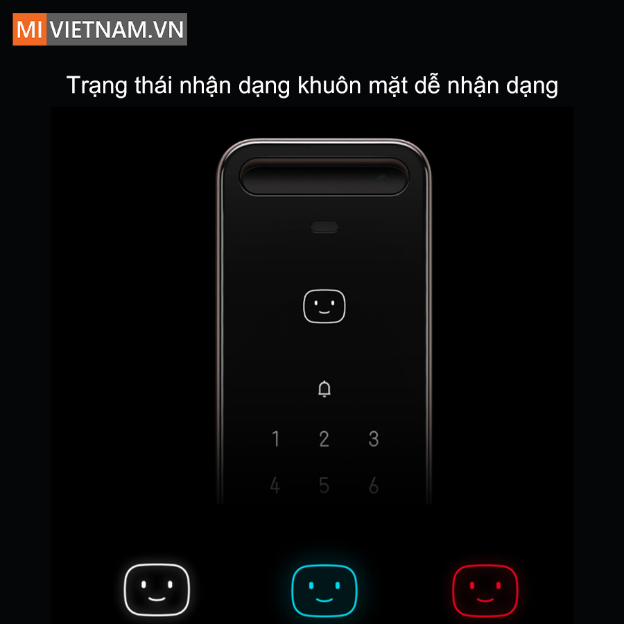 Kh&oacute;a cửa th&ocirc;ng minh Aqara D200i FaceID
