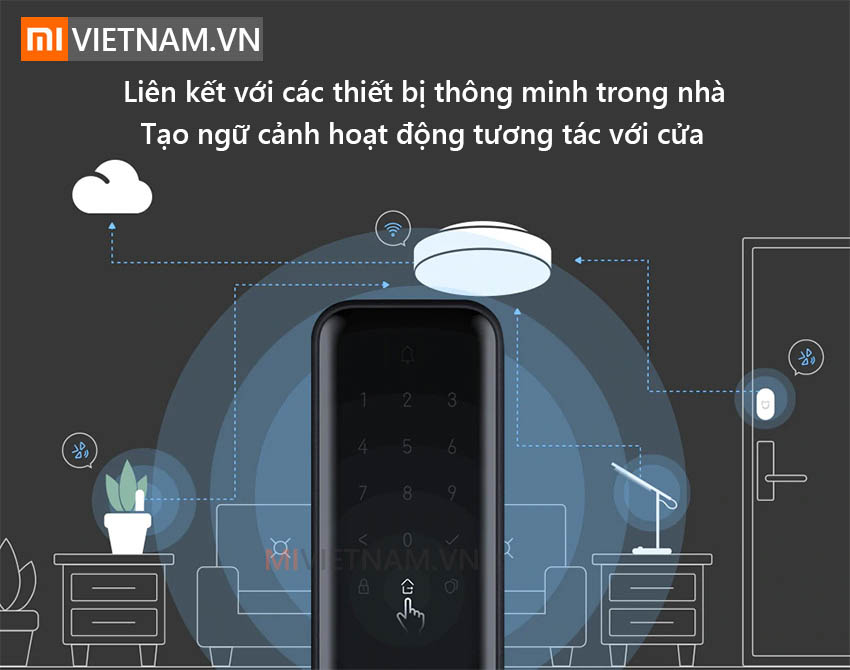 mivietnam khoa cua thong minh aquara n100 smart door lock 12