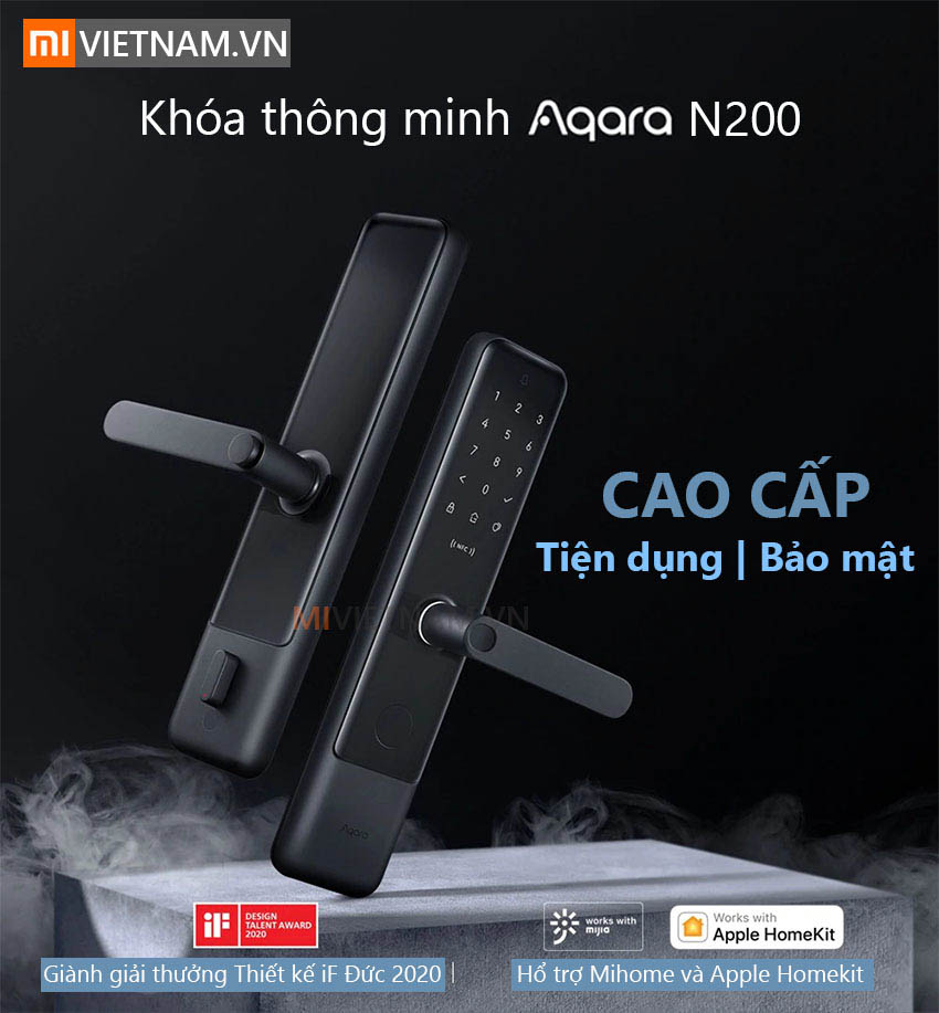 Kh&oacute;a Cửa Th&ocirc;ng Minh Aqara N200