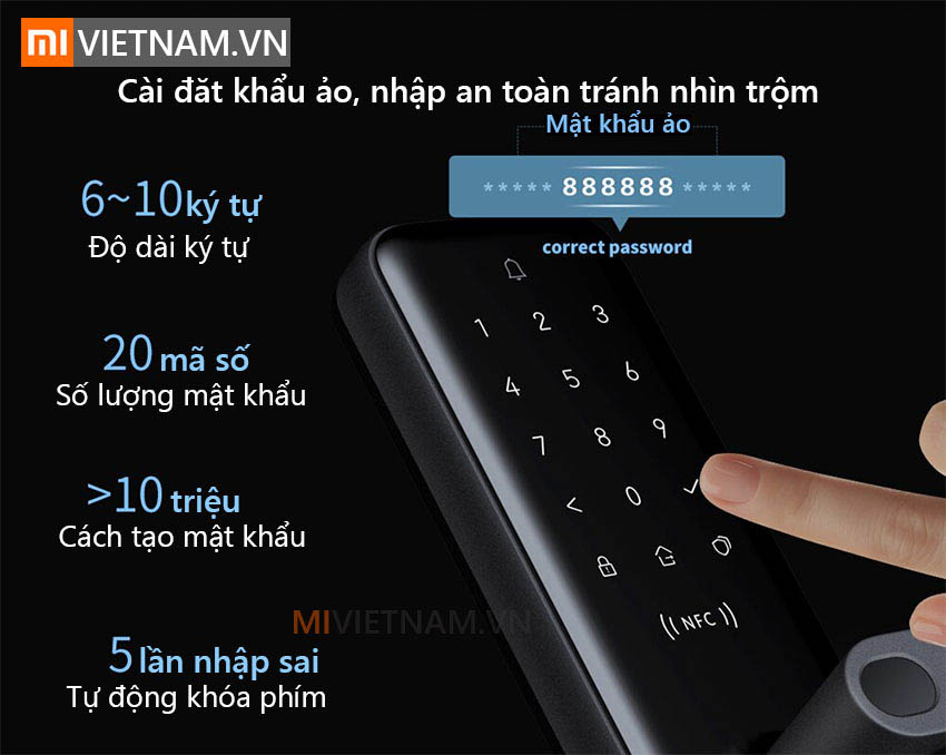 Kh&oacute;a Cửa Th&ocirc;ng Minh Aqara N200