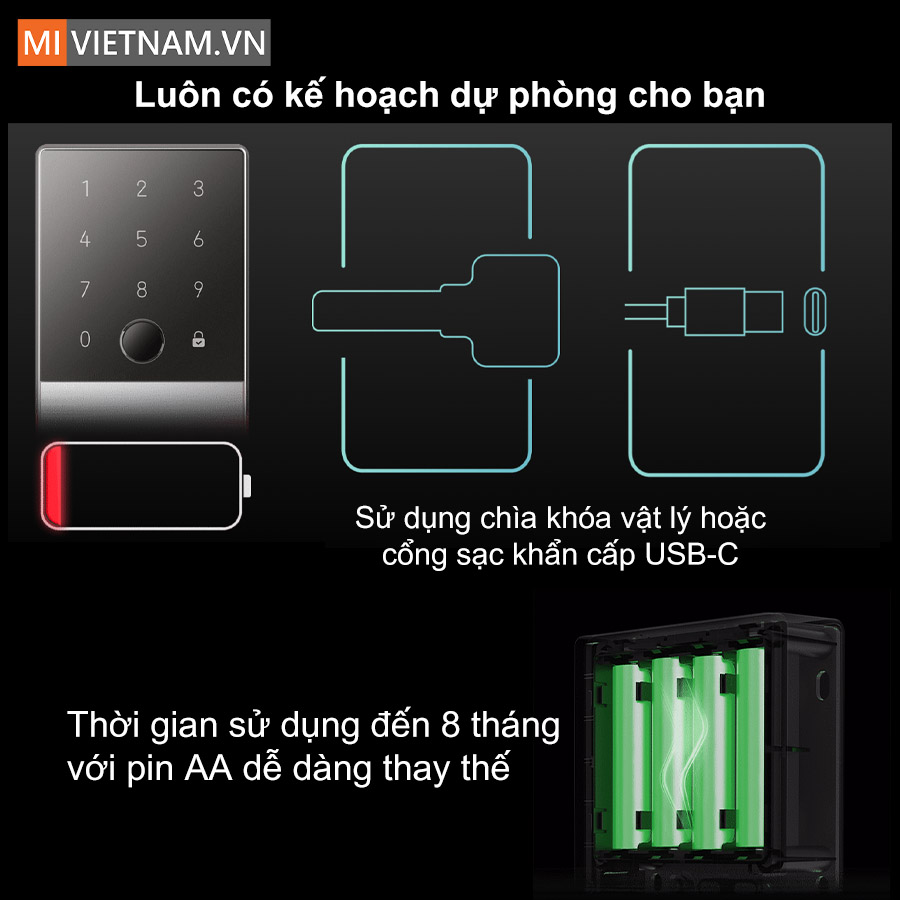 kh&oacute;a Aqara U100