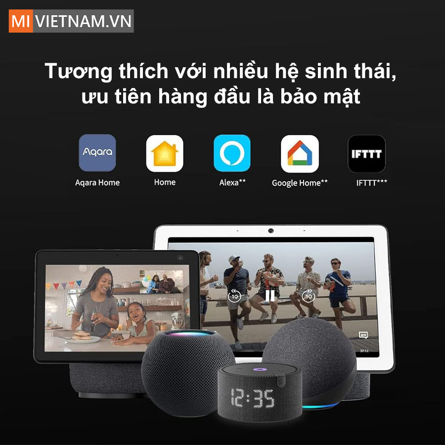 Kh&oacute;a cửa th&ocirc;ng minh Aqara U100