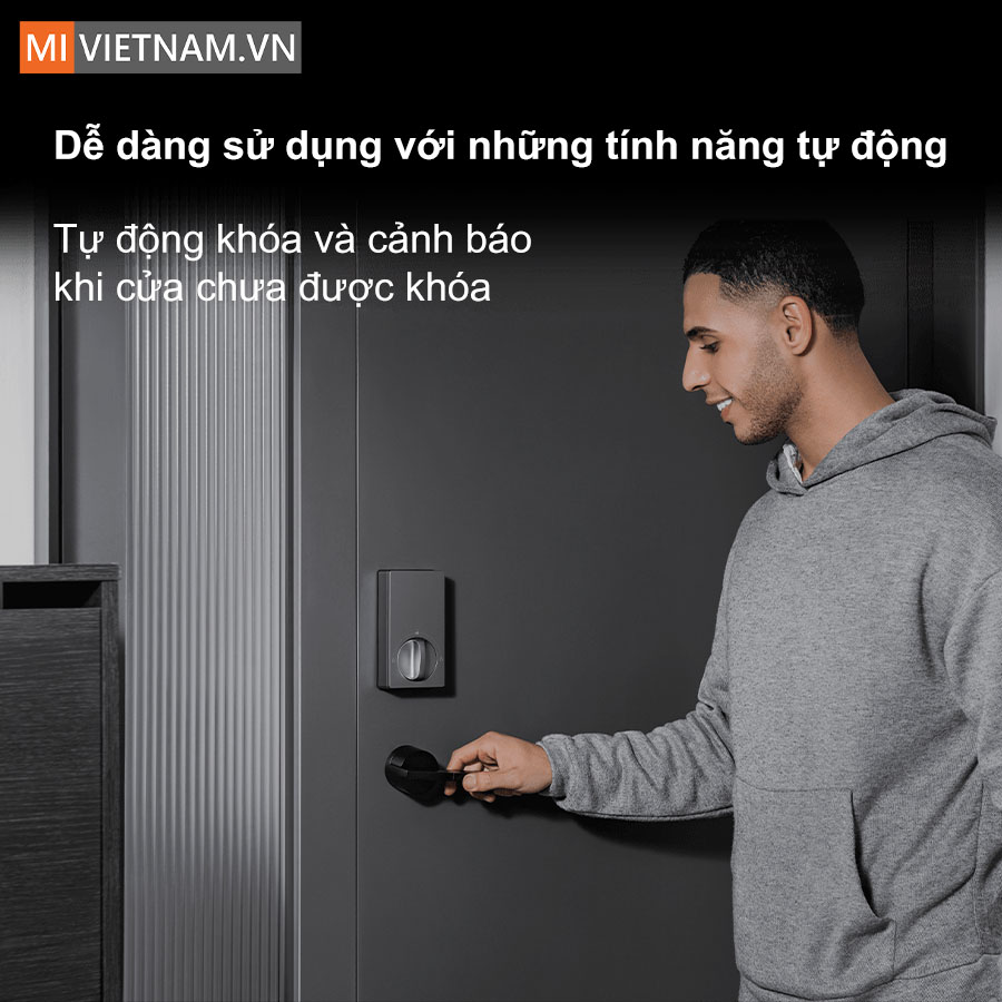 Kh&oacute;a cửa th&ocirc;ng minh Aqara U100