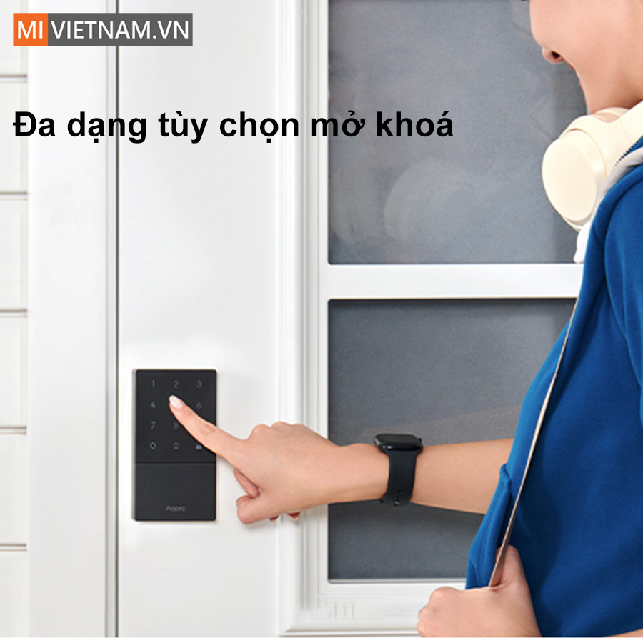 Kh&oacute;a cửa th&ocirc;ng minh Aqara U50