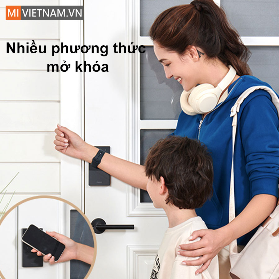 Kh&oacute;a cửa th&ocirc;ng minh Aqara U50