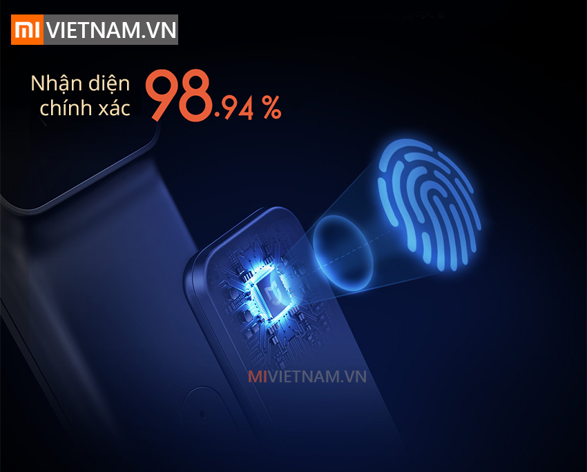 Khóa Cửa Thông Minh Cao Cấp Mi Smart Door Lock (Phiên Bản NFC Push and Pull) 5 Nhận diện chính xác 98.94% | Khóa Cửa Thông Minh Cao Cấp Mi Smart Door Lock