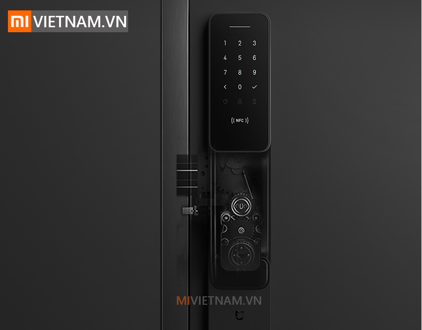 Khóa Cửa Thông Minh Cao Cấp Mi Smart Door Lock (Phiên Bản NFC Push and Pull) 7 Khóa Cửa Thông Minh Cao Cấp Mi Smart Door Lock