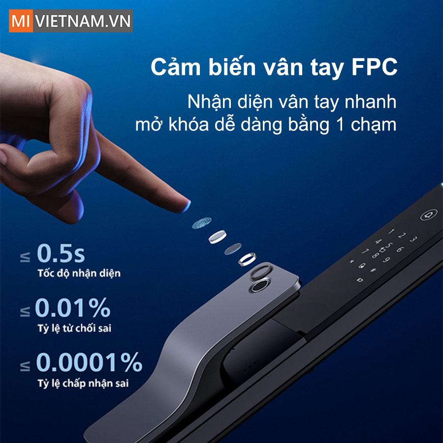 Kh&oacute;a cửa th&ocirc;ng minh Philips DDL801-5HBS