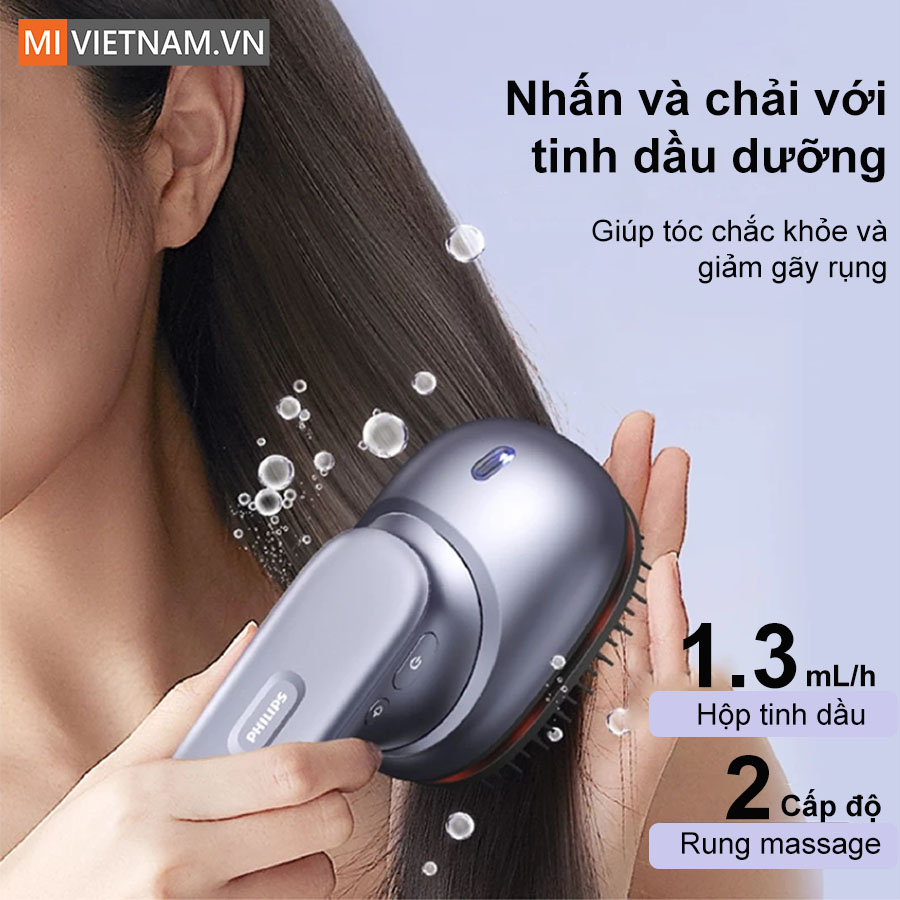 lược điện massage đầu Philips PPM1151