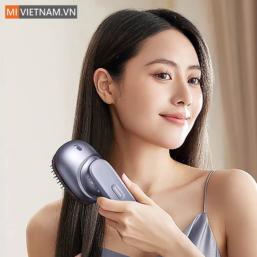 Lược Điện Massage Đầu Philips PPM1511 - Hàng Chính Hãng 2 lược điện massage đầu Philips PPM1151
