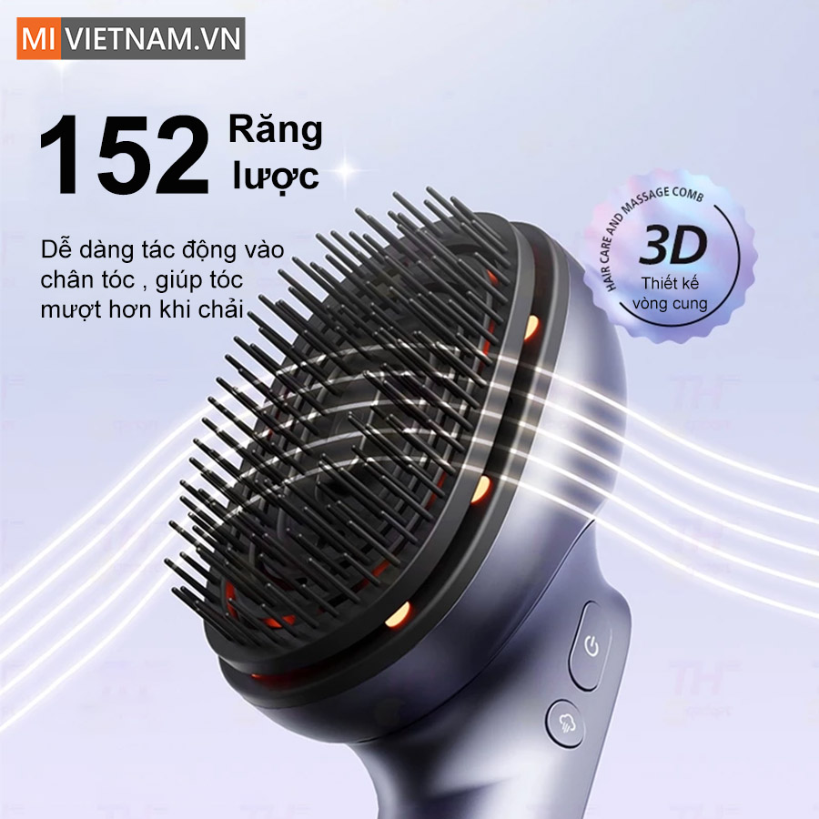 lược điện massage đầu Philips PPM1151