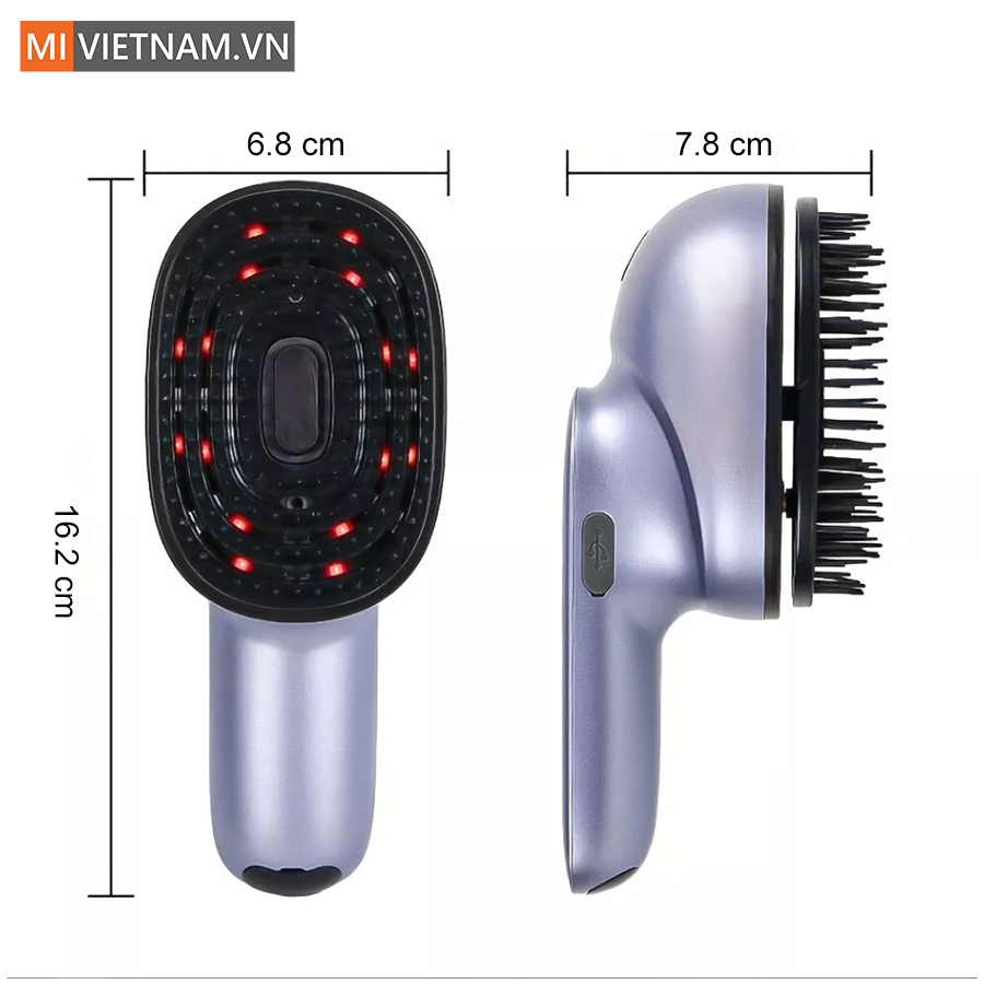 Lược Điện Massage Đầu Philips PPM1511 - Hàng Chính Hãng 11 lược điện massage đầu Philips PPM1151